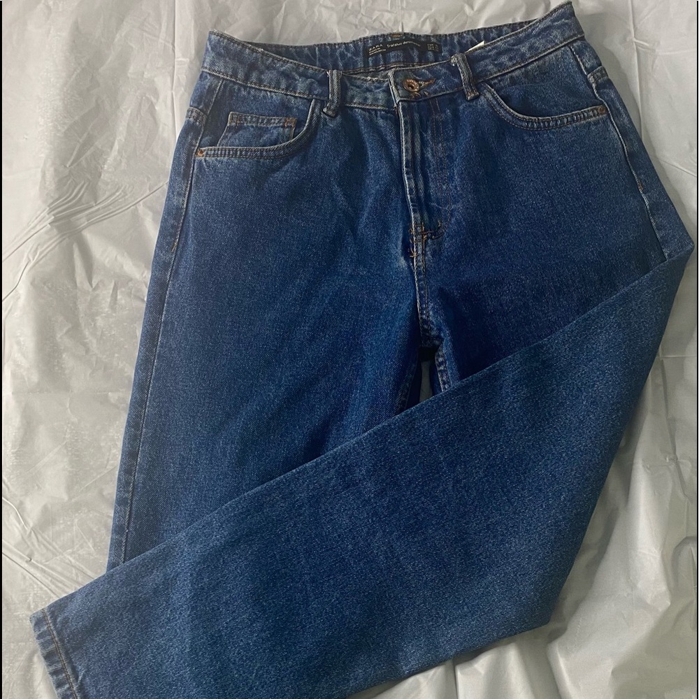 Zara mom jeans